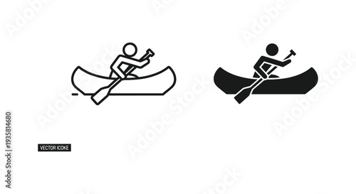 Vector illustration of two people with a book in a circle