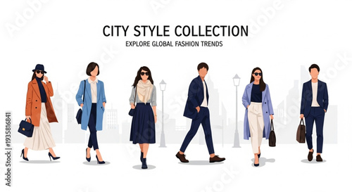 City Style Collection - Diverse Fashion Trends and Modern Urban Outfits.