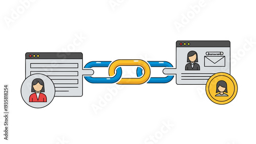 Social Media Connection Link.