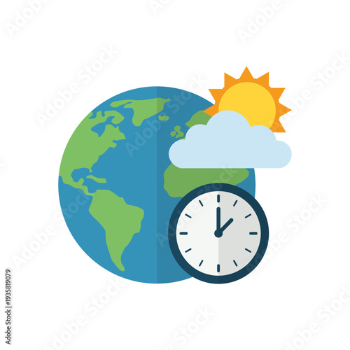 World Meteorological Day Illustration