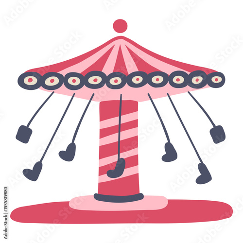 Carnival attraction color