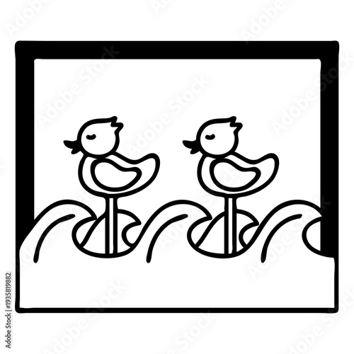 Carnival shooting gallery