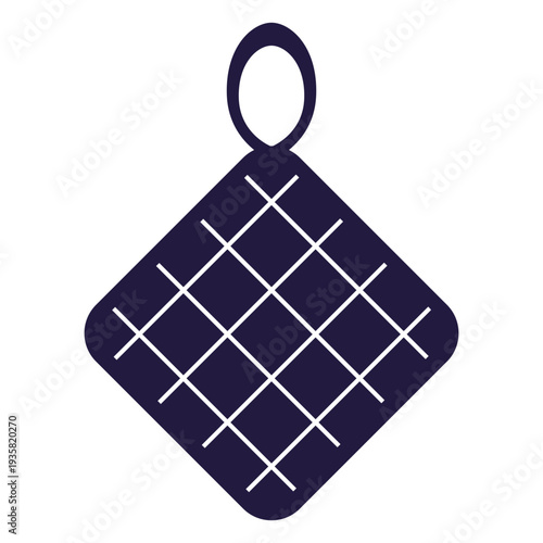 Kitchen utensils square oven mitt