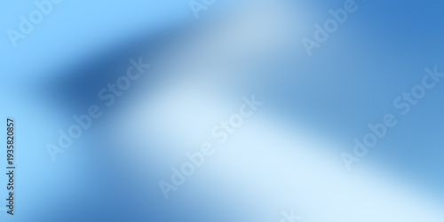 Abstract blue and white gradient blur background with soft light and smooth transitions, clean and modern design. Ideal for digital projects, presentations, or wallpaper