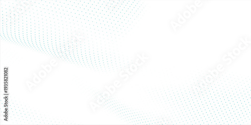 Abstract Blue Dotted Wave Background Design