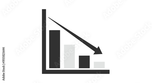 Price Drop Line art abstract colorful illustration