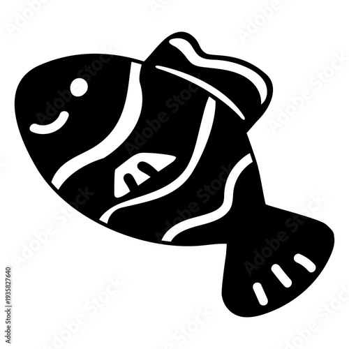 Cute happy giraffe black