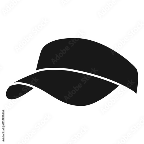 Hat pickleball black