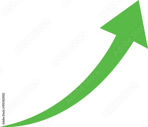 Green Curved Arrow Icon Group in Flat Style Vector, Direction Pointer Navigation Symbol Bundle Pack, Swirl Rotate Flow Sign Silhouette Outline Design