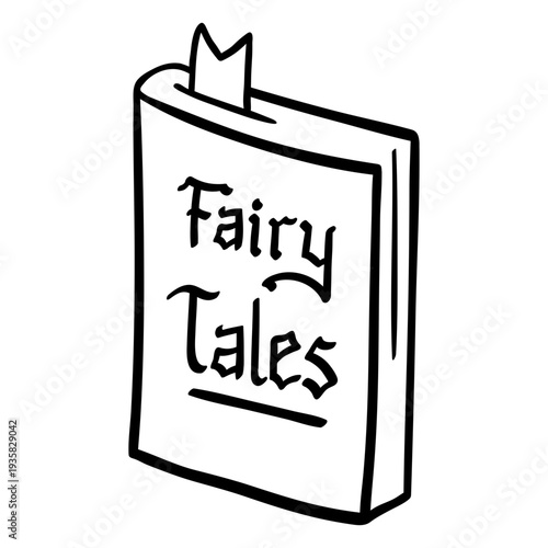 Fairy tales book stroke