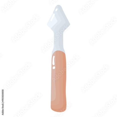 Glossy chisel tool