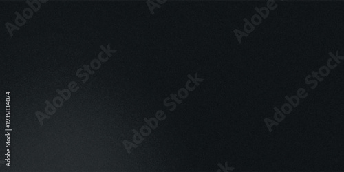 Black stone background with copy space for design. . Wide banner.  Concrete wall surface texture.