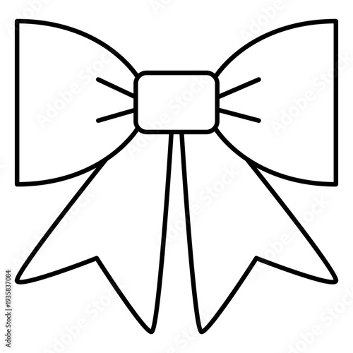 Chunky bow element stroke