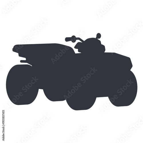 Atv transport silhouette