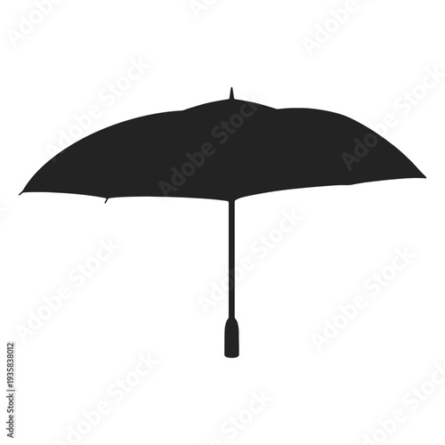 Umbrella black silhouette