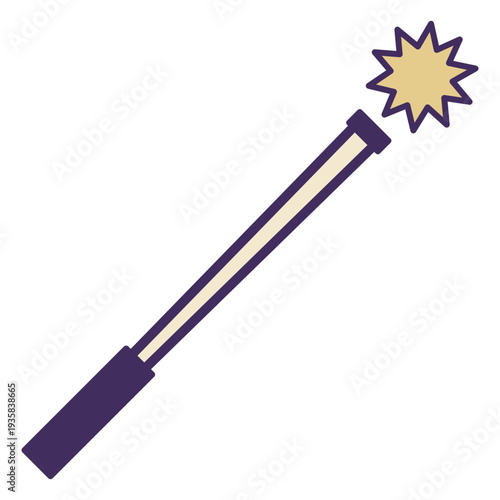 Magic wand icon wand