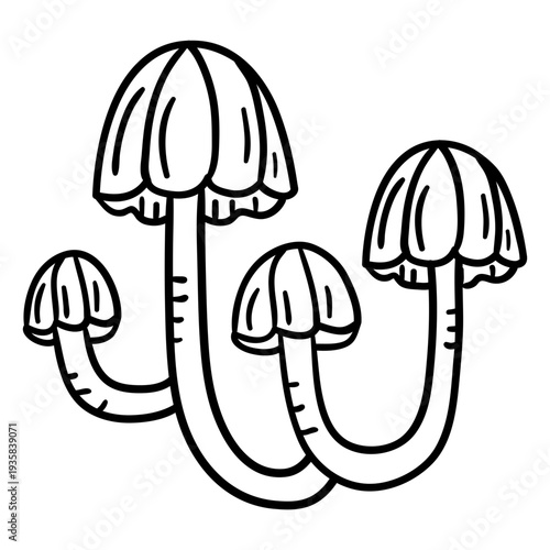 Magic flowers stroke