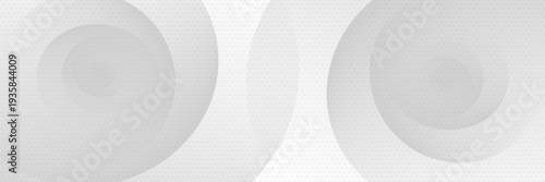 Abstract Gray Circle Pattern Background with Subtle Dots