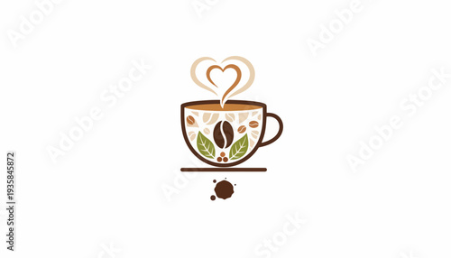 vector of coffee