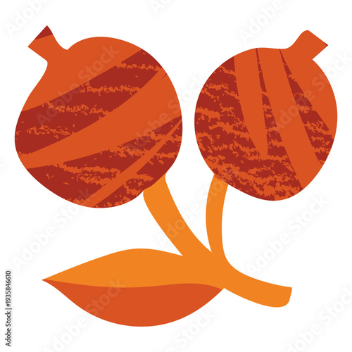 Thanksgiving cranberries flat