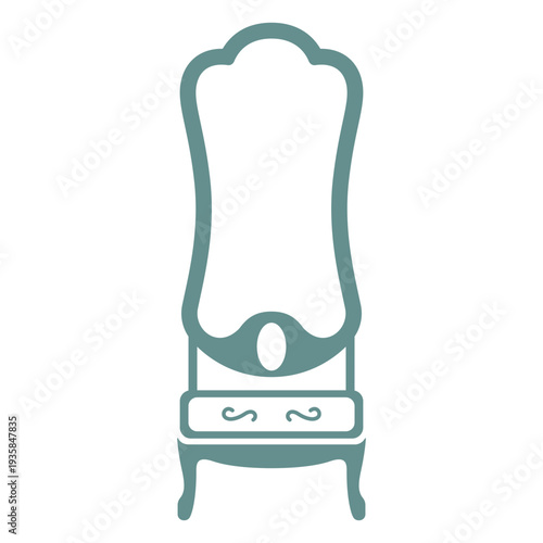 Victorian dresser mirror