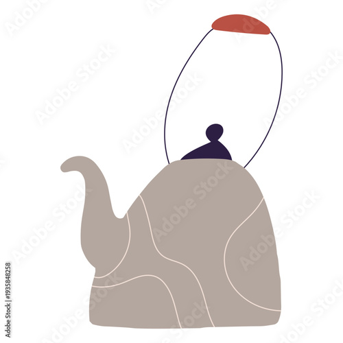 Kitchen boiler illustration