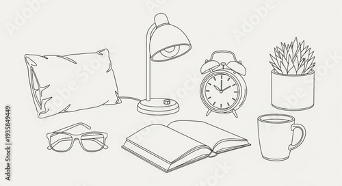 Collection of Home Decor Objects and Accessories.