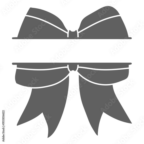 Cheerleader ribbon uniform cut-out