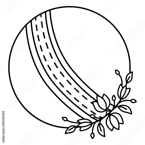 Cricket sport ball stroke