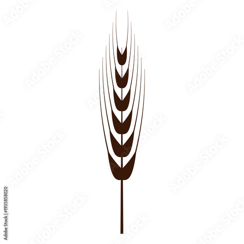 Long wheat spike cut-out