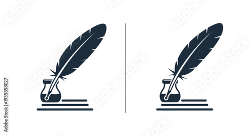 Contract Line art abstract vivid tone vector