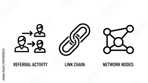 Building Connections: Referral Activity, Linked Chains, and Network Nodes for Business Growth