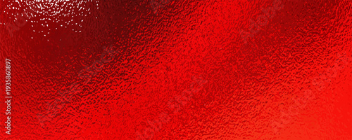 Vector red foil texture background. Abstract gradient bright and shiny light reflection rough texture surface. Vector illustration for background, backdrop, web, wallpaper, print and design artwork.
