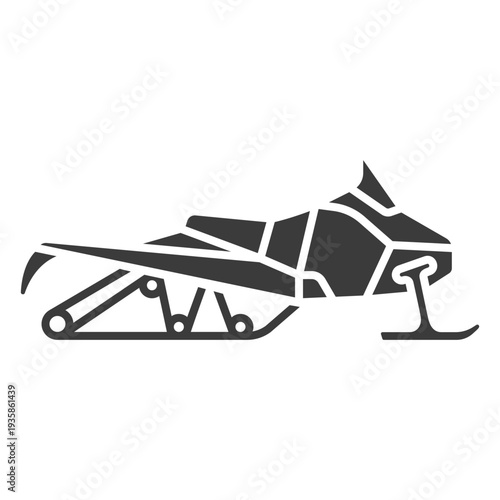 Jet ski snow sport cut-out