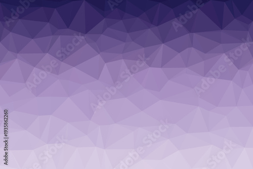 A beautiful low polygon geometric pattern creates a soft color gradient from deep purple to delicate lavender tones