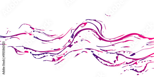 Vector abstract flowing art piece with a dynamic interplay of forms and colours, evoking a sense of motion and fluidity. it captures the essence of artistic expression.