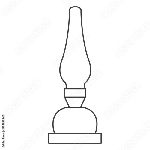 Chamber oil lamp stroke