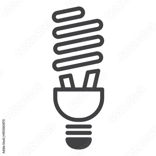 Fluorescent twisted lamp stroke