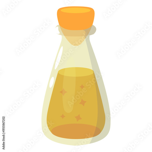 Magic potion yellow vial