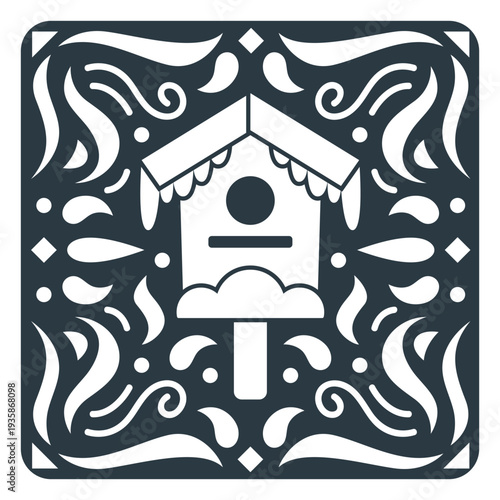 Birdhouse papel picado