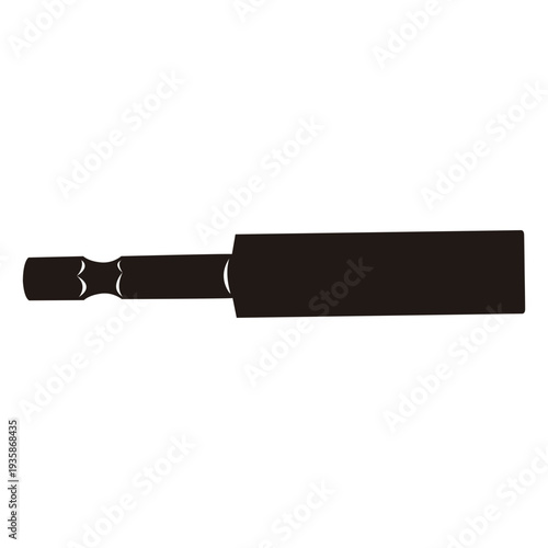 Cylindrical drill bit cut out