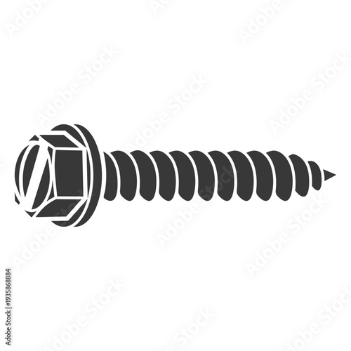 Screw sheet metal cut out