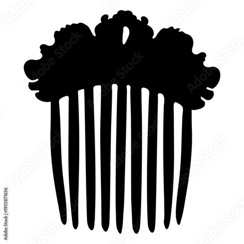 Antique comb cut out