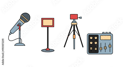 Studio Line art creative smooth abstract vector