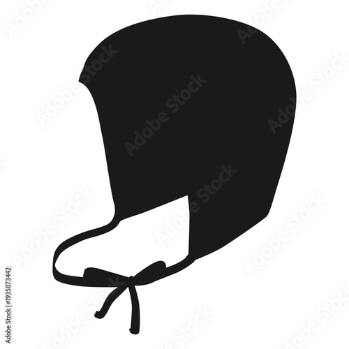 Waterpolo helmet silhouette