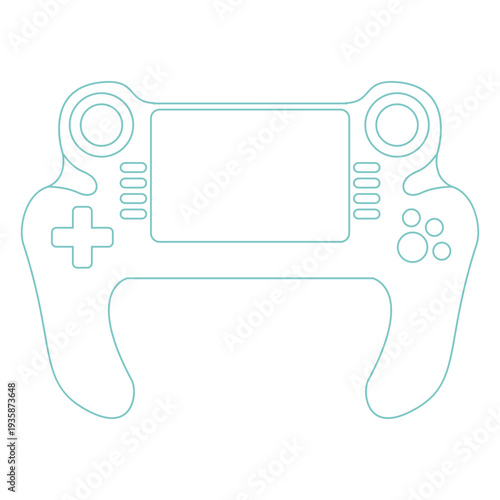 Screen joystick stroke