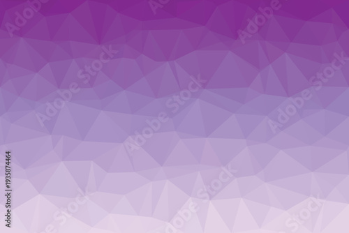 A vibrant low polygon arrangement displays a bright gradient flowing from rich magenta tones to delicate pastel pink