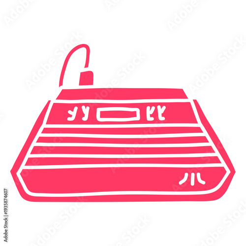 90's diskman cut out