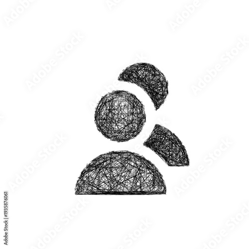 Sketch users icon design