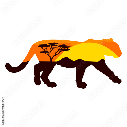 Savana lioness semi flat